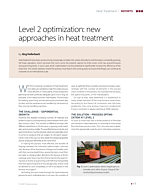 Level 2 optimization: new approaches in heat treatment