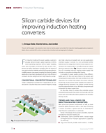 Silicon carbide devices for improving induction heating converters