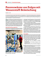 Prozesswärme aus Erdgas mit Wasserstoff-Beimischung