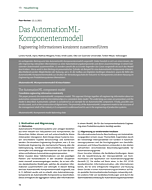 Das AutomationML-Komponentenmodell