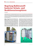 Regelung Kohlenstoff-basierter Schutz- und Reaktionsatmosphären
