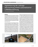 Digitalisierung der Leitungs-überwachung mittels automatisierter Luftbildauswertung