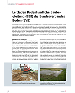 Leitfaden Bodenkundliche Baubegleitung (BBB) des Bundesverbandes Boden (BVB)