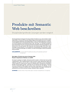 Produkte mit Semantic Web beschreiben