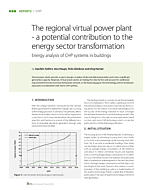 The regional virtual power plant - a potential contribution to the energy sector transformation