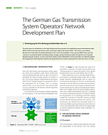 The German Gas Transmission System Operators’ Network Development Plan