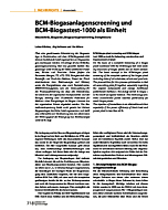 BCM-Biogasanlagenscreening und BCM-Biogastest-1000 als Einheit