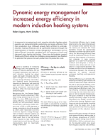 Dynamic energy management for increased energy efficiency in modern induction heating systems