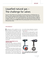 Liquefied natural gas – The challenge for valves