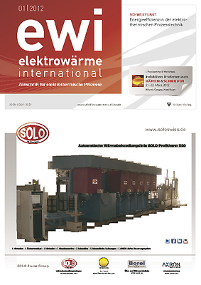 ewi - elektrowärme international - Ausgabe 01 2012