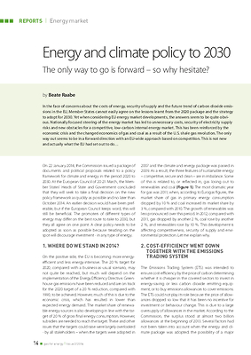 Energy and climate policy to 2030