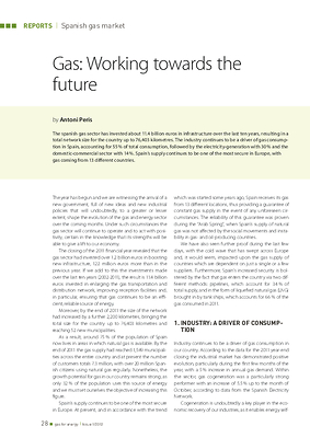 Gas: Working towards the future
