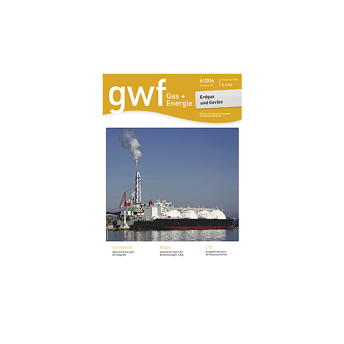 gwf - Gas+Energie - Ausgabe 06 2016