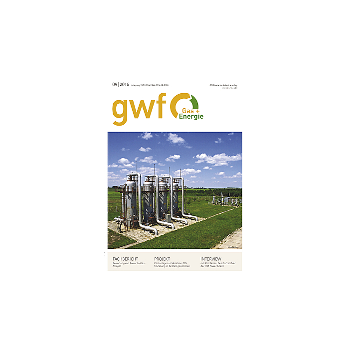 gwf - Gas+Energie - Ausgabe 09 2016