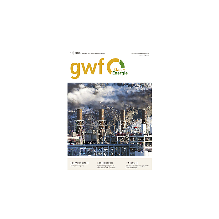 gwf - Gas+Energie - Ausgabe 12 2016
