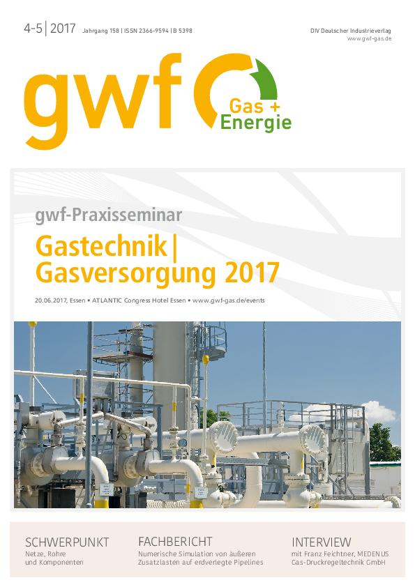 gwf - Gas+Energie - Ausgabe 04-05 2017