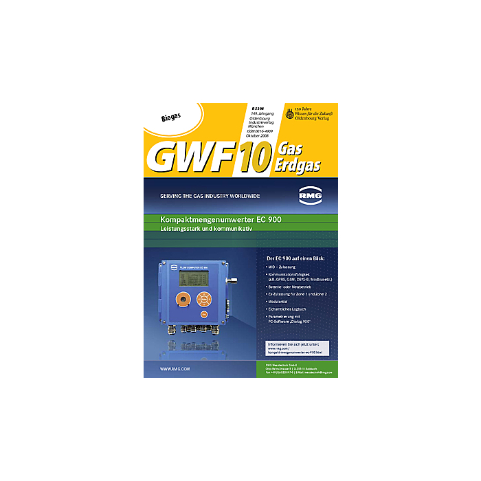 gwf - Gas|Erdgas - Ausgabe 10 2008