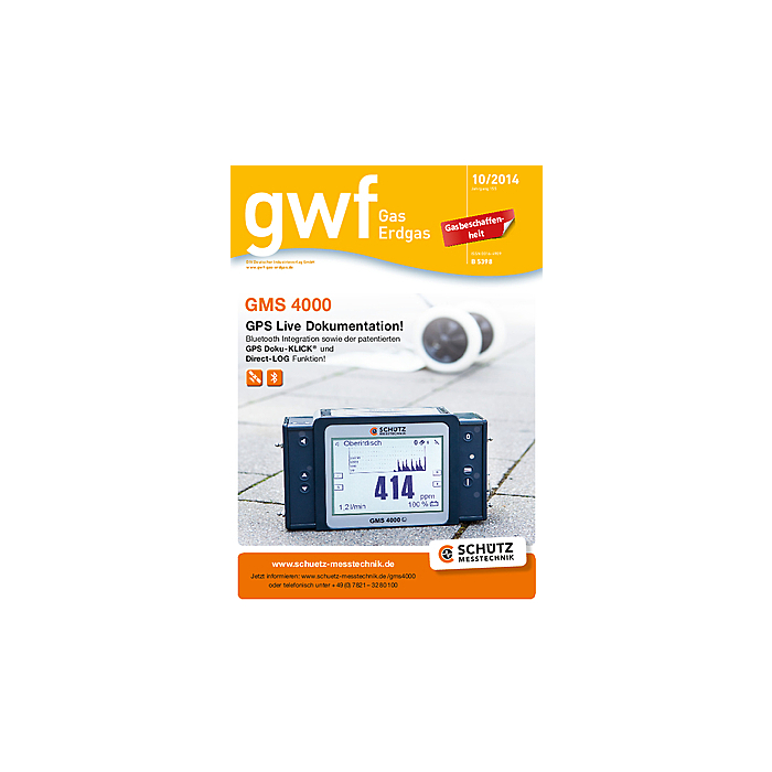 gwf - Gas|Erdgas - Ausgabe 10 2014