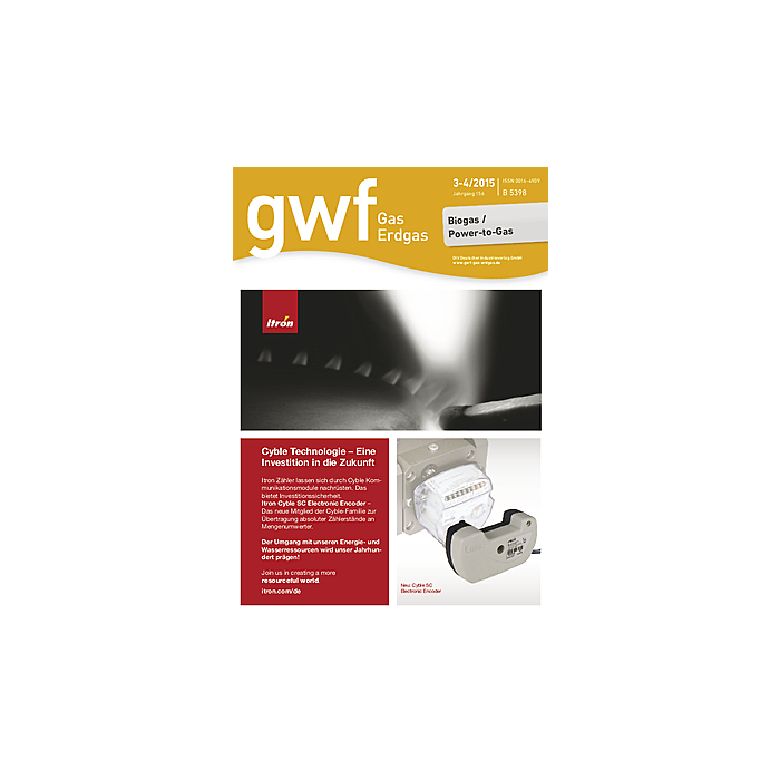 gwf - Gas|Erdgas - Ausgabe 03-04 2015