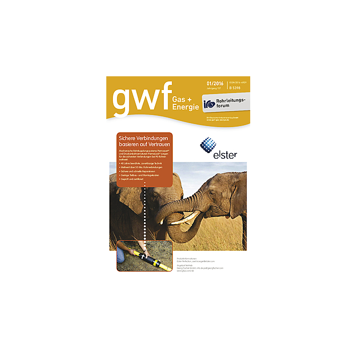 gwf - Gas+Energie - Ausgabe 01 2016