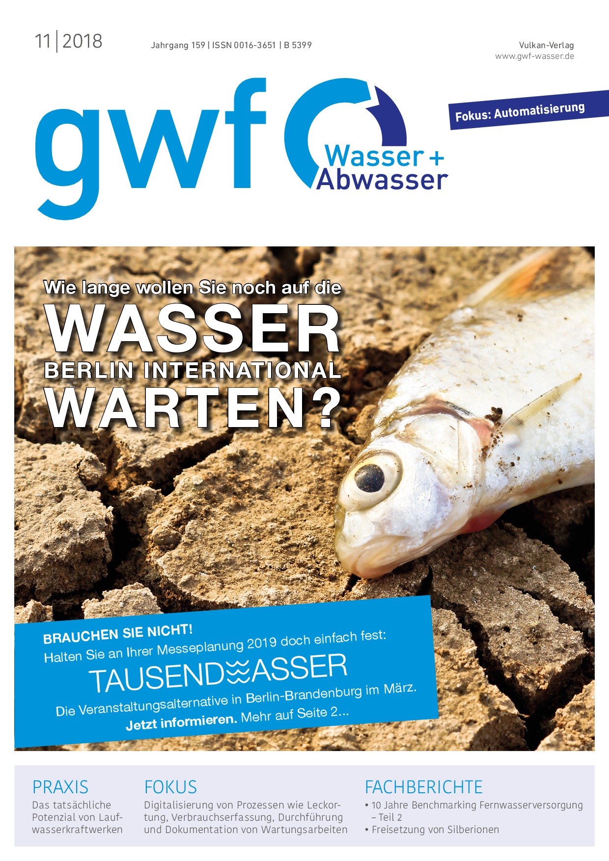 gwf - Wasser|Abwasser - 11 2018