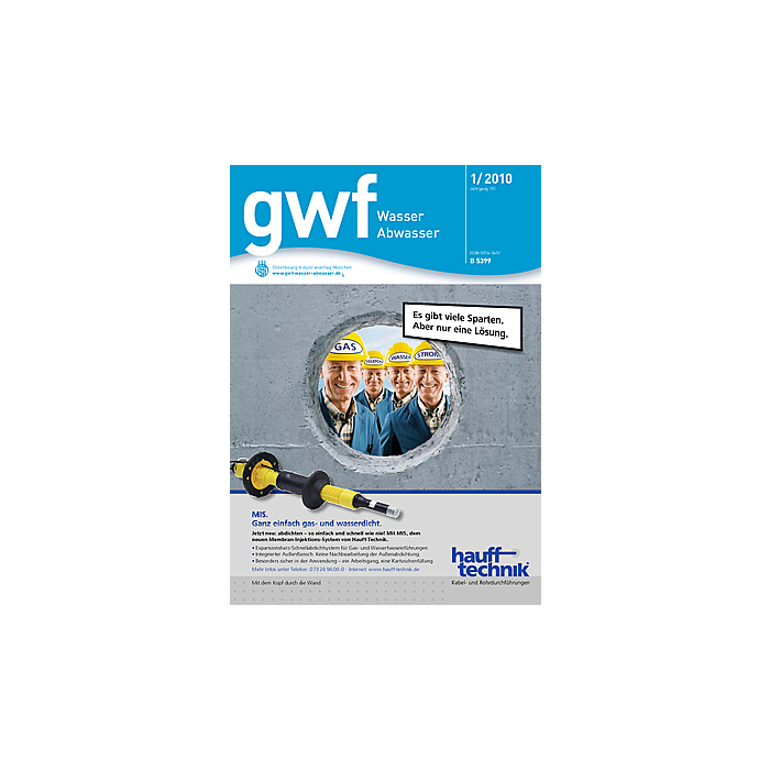 gwf - Wasser|Abwasser - Ausgabe 01 2010