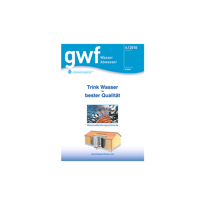 gwf - Wasser|Abwasser - Ausgabe 04 2010