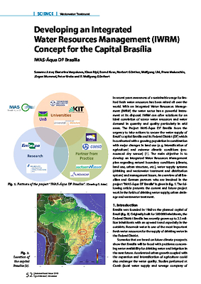Developing an Integrated Water Resources Management (IWRM) Concept for the Capital Brasilia IWAS-Aqua DF Brasilia