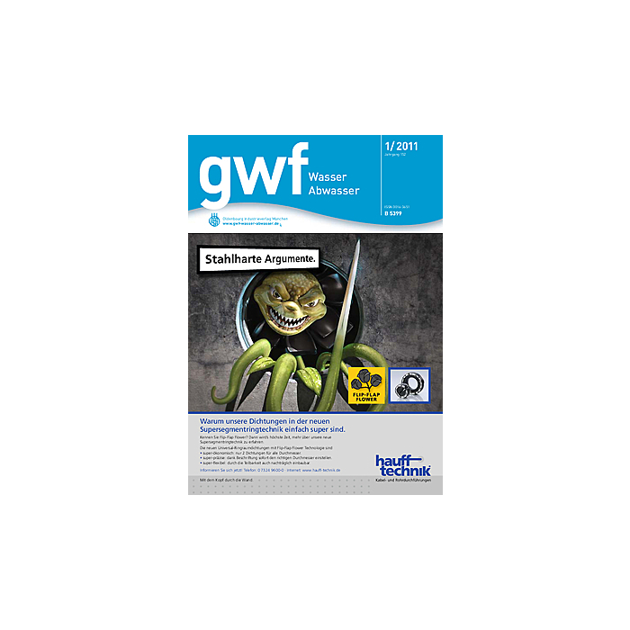 gwf - Wasser|Abwasser - Ausgabe 01 2011