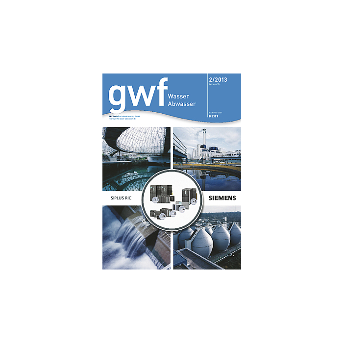 gwf - Wasser|Abwasser - Ausgabe 02 2013