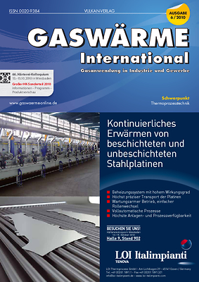 gwi - gaswärme international - Ausgabe 06 2010