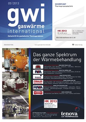 gwi - gaswärme international - Ausgabe 05 2013