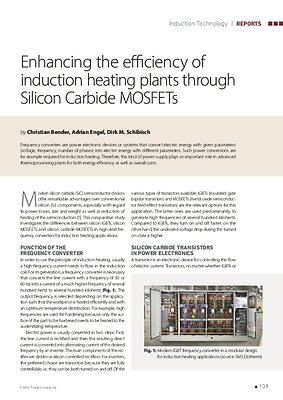 Enhancing the efficiency of induction heating plants through Silicon Carbide MOSFETs