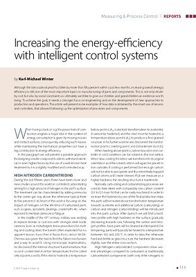 Increasing the energy-efficiency with intelligent control systems