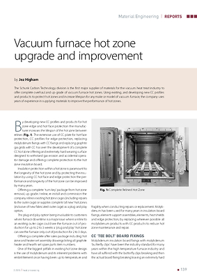 Vacuum furnace hot zone upgrade and improvement