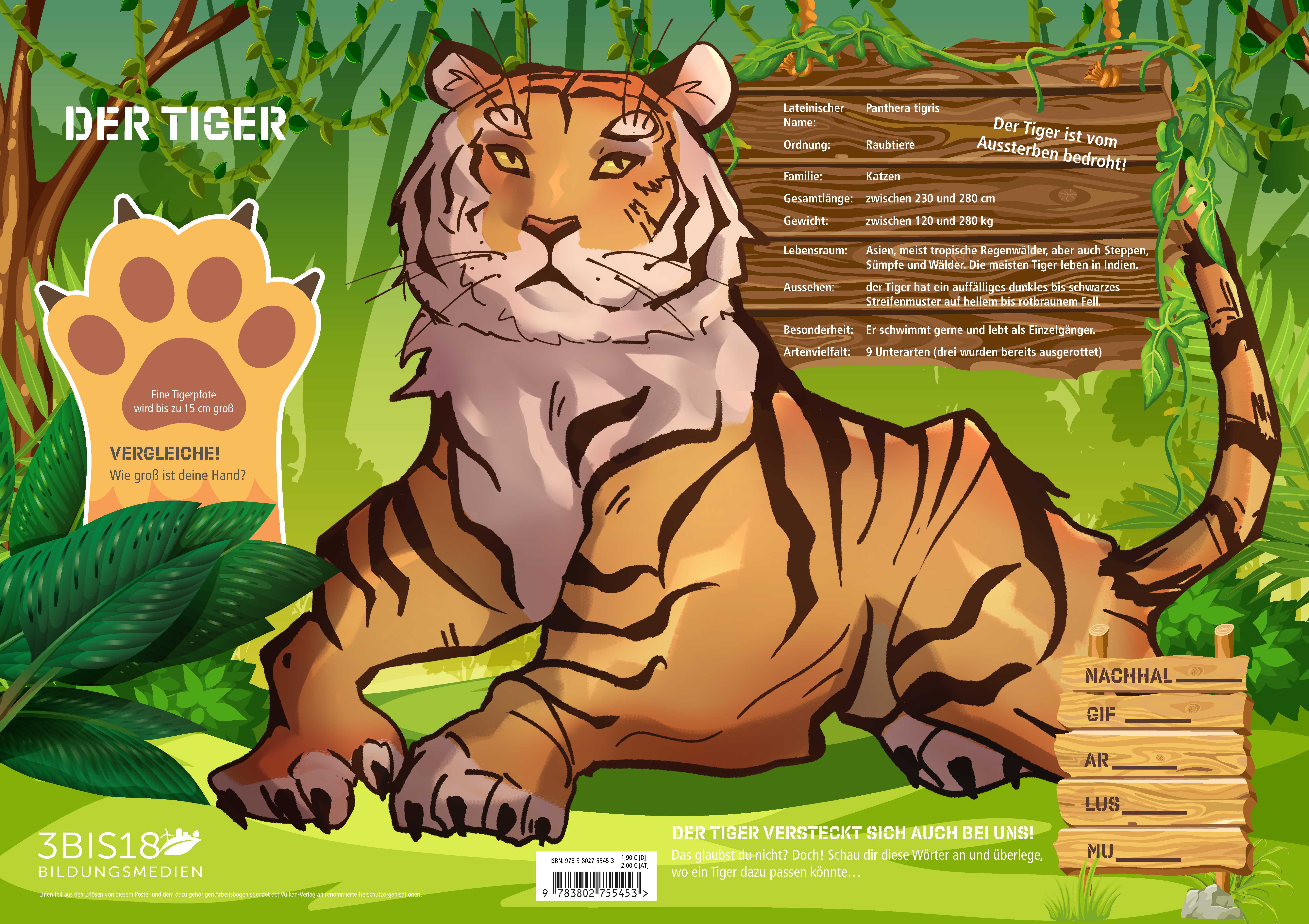 Der Tiger - das Poster