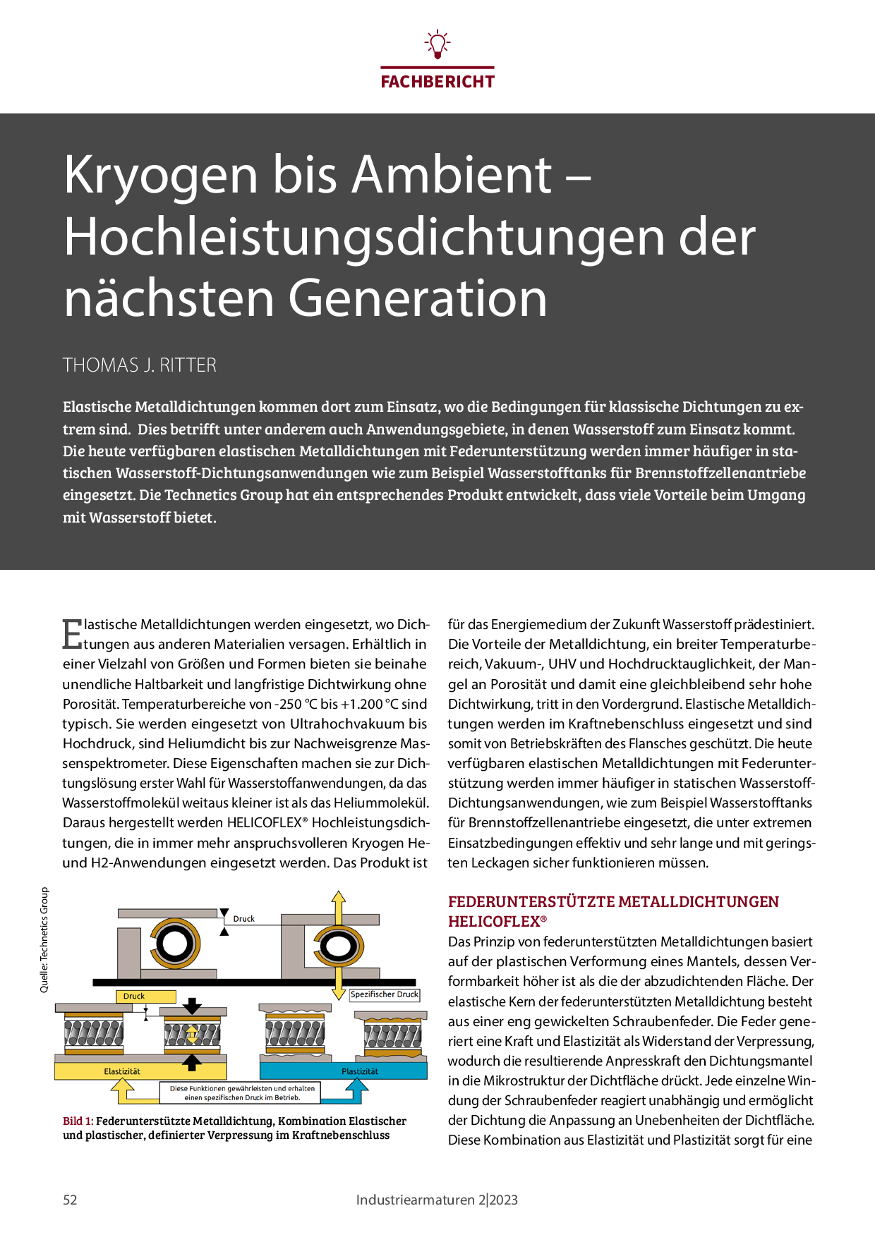 Kryogen bis Ambient – Hochleistungsdichtungen der nächsten Generation